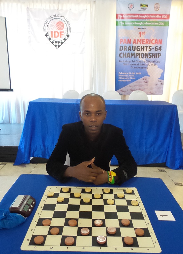 The First online African Draughts-64 Championship was held 27 June